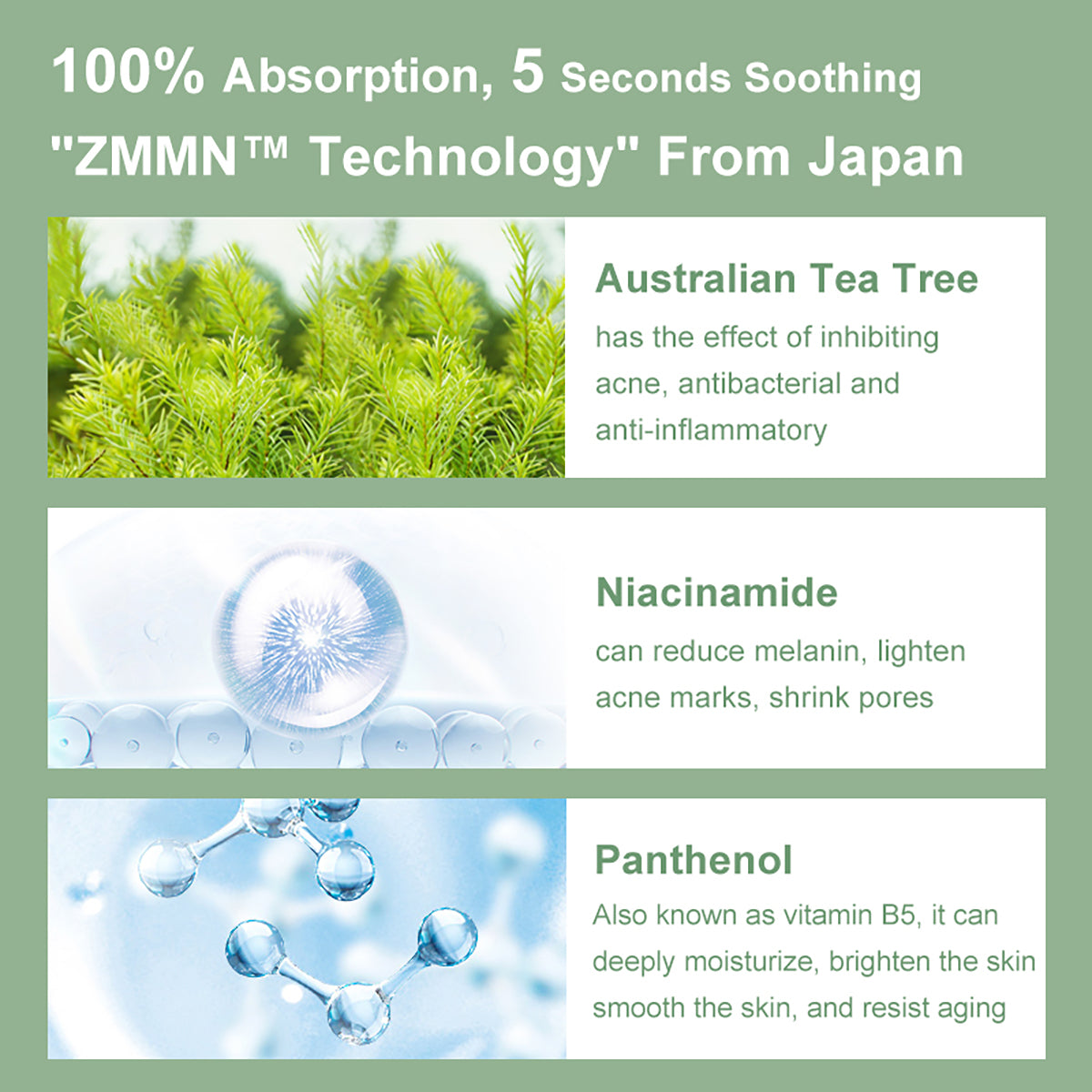 ZIA.DOO AUSTRALIAN TEA TREE OIL CONTROL ACNE SERUM